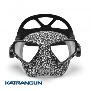 Маска для фридайвинга и подводной охоты C4 Falcon pirat