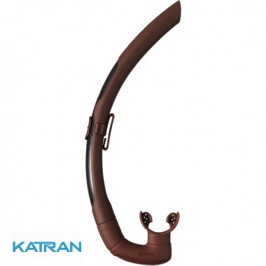 Трубка подводной охоты Mares Dual; коричневая