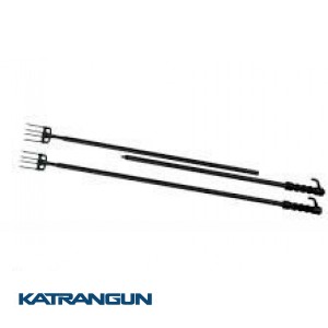 Острога для подводной охоты Salvimar 120 см; двухколенная; с пластиковым покрытием