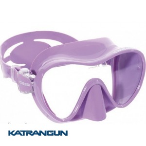 Маска для підводного плавання Cressi Sub F1; бузкова