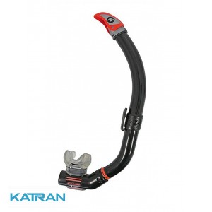 Трубка для подводного плавания AquaLung Air Dry Черная NEW