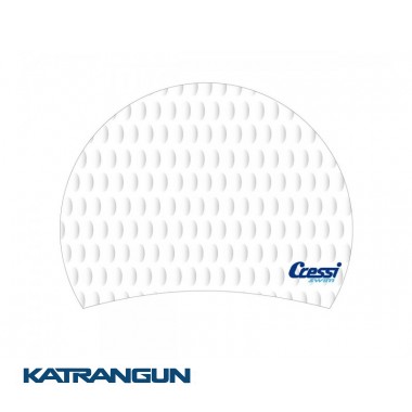 Жіноча шапочка для басейну Cressi Sub Lady Cap white