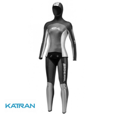 Гідрокостюм C4 Sideral жіночий 3 мм (куртка + короткі штани)