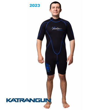 Гідрокостюм Marlin Malibu Shorty Man Blue/Black 2,5 мм