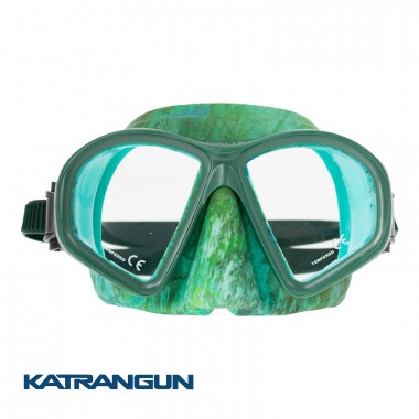Маска для підводного полювання Marlin Matte 2.0 Camo Green