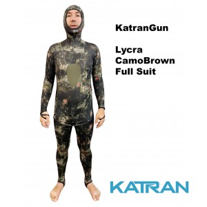 Гідрокостюм KatranGun Lycra CamoBrown Full Suit