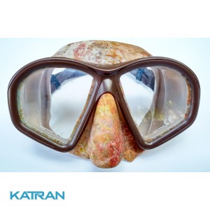 Маска для подводного плавания BS Diver Covert; коричневый камуфляж (БЕЗ БОКСУ)
