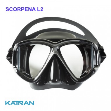 Маска Scorpena L2; чотири скла