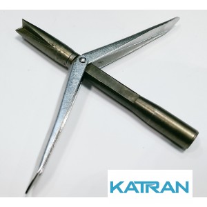 Накінечники для гарпунів зі змінною головою KatranGun, корона, 2 прапорця