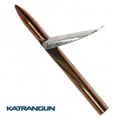 Накінечник для підводного полювання розжарений Salvimar K9, один прапорець, конічний