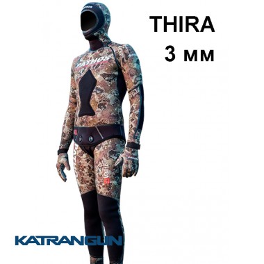 Гидрокостюм с камуфляжным рисунком Pathos Thira, 3 мм