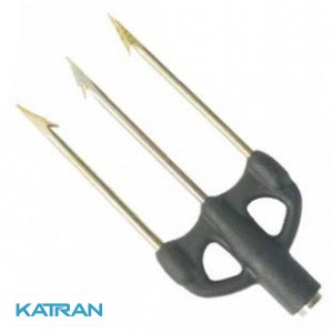 Сталевий тризуб для підводного полювання Salvimar гальванізований, полегшений