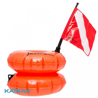Буй для охоты и дайвинга Marlin TWIN orange