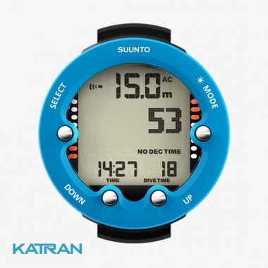Компьютер для фридайвинга Suunto Zoop Novo; синий