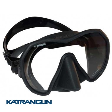 Маска для підводного полювання Beuchat Maxlux, чорна