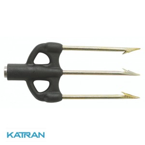 Тризуб для гарпуна Salvimar; полегшений; гальванізований; розжарена сталь