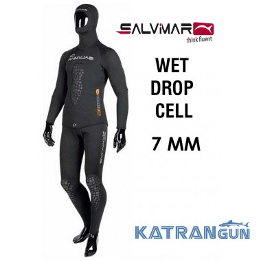 Гідрокостюми для підводного мисливця Salvimar Wet Drop Cell 7 мм