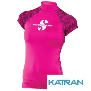Футболка с коротким рукавом лайкровая Scubapro Rash Guard Women