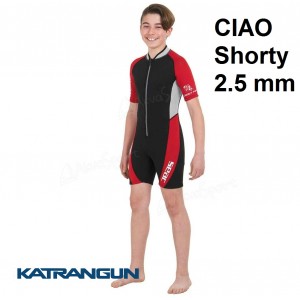 Гидрокостюм короткий для детей и подростков Seac Sub Ciao Kid Shorty 2,5 мм
