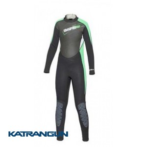 Гидрокостюм детский для дайвинга Bare Junior Manta Full 3-2 мм