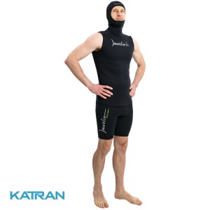 Майка Marlin Hooded Vest Nylon 2 мм Black