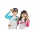 Дитячі окуляри від сонця Cressi Sub Maka; біло-рожеві