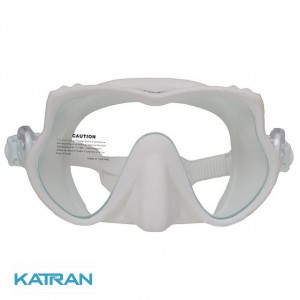 Маска для снорклінга Marlin Frameless Excel біла