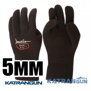 Перчатки для підводного плавання Marlin Open Cell Sheico 5 мм