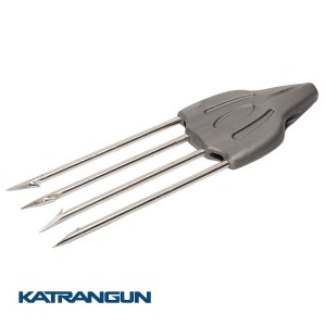 Наконечник Salvimar Speed 4; гальванизированный, четырехзубый