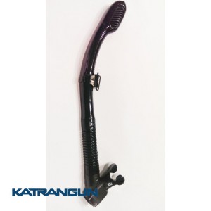 Трубка для плавання з двома клапанами BS Diver Aaron Dry 2 (пряма гофра)