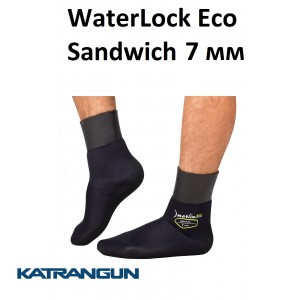 Носки для подводной охоты Marlin WaterLock Eco Sandwich 7 мм