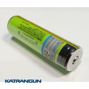 Акумулятор для підводного ліхтаря 18650 Panasonic, 3400 mA / h, з платою захисту