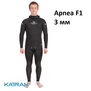 Гідрокостюм для занять фрідайвінгом Scorpena Apnea F1; 3 мм