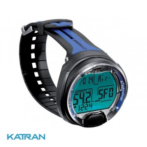 Декомпрессиметр наручний Cressi Sub Leonardo; чорно-синій