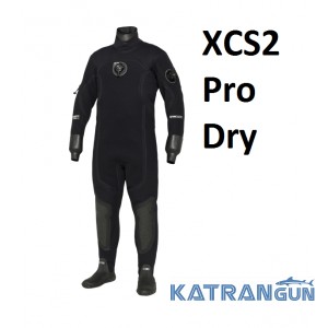 Сухой гидрокостюм мужской Bare XCS2 Pro Dry