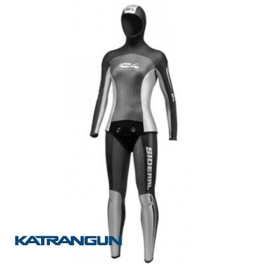 Гідрокостюм C4 Sideral жіночий 3 мм (куртка + короткі штани)