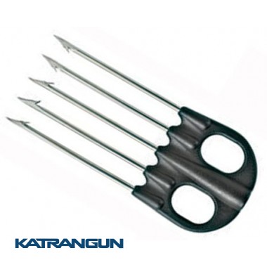 Наконечник для подводной охоты Salvimar Jet пятизубый, калёная нержавейка