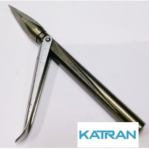 Наконечник для гарпуна зі змінною головою KatranGun; тригранний; 1 прапорець; подовжений