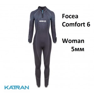 Жіночий гідрокостюм для дайвінгу Beuchat Focea Comfort 6 Woman 5 мм