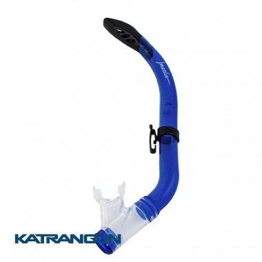 Трубка для плавания детская Marlin Junior; синяя