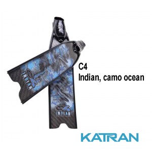 Карбонові ласти С4 Indian camo ocean SF