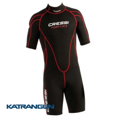 Короткий гидрокостюм для дайвинга Cressi Sub Tortuga, 2,5 мм