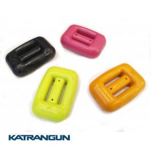 Груз для подводной охоты 1 кг; закруглённый; в пластике