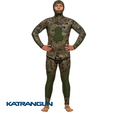 Гидрокостюм для подводной охоты Marlin Skilur Pro Green 7 мм