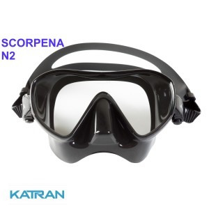 Маска безрамная для подводной охоты Scorpena N2