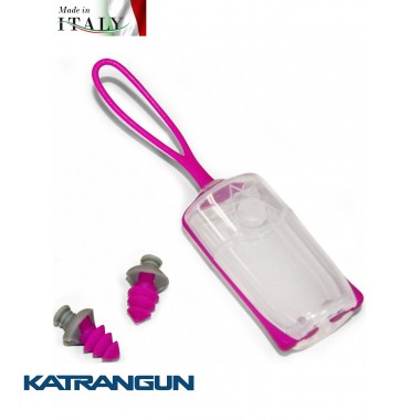 Затиск для носа Aqua Sphere Silicone Nose Clip + беруші Ear Plugs Pink