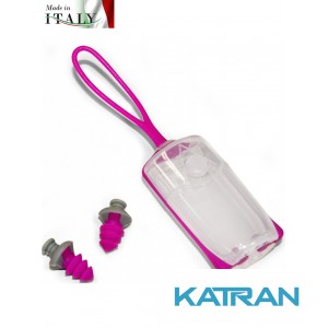 Зажим для носа Aqua Sphere Silicone Nose Clip + беруши Ear Plugs Pink
