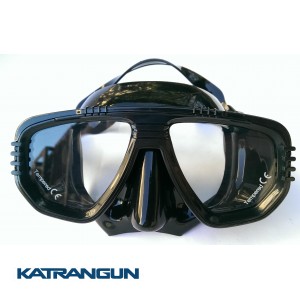 Маска для підводного плавання IST Corona, чорна