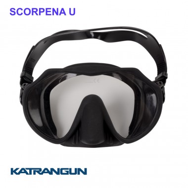 Безрамная одностекольная маска Scorpena U