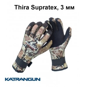 Рукавички для полювання і дайвінгу Pathos Thira Supratex, 3 мм